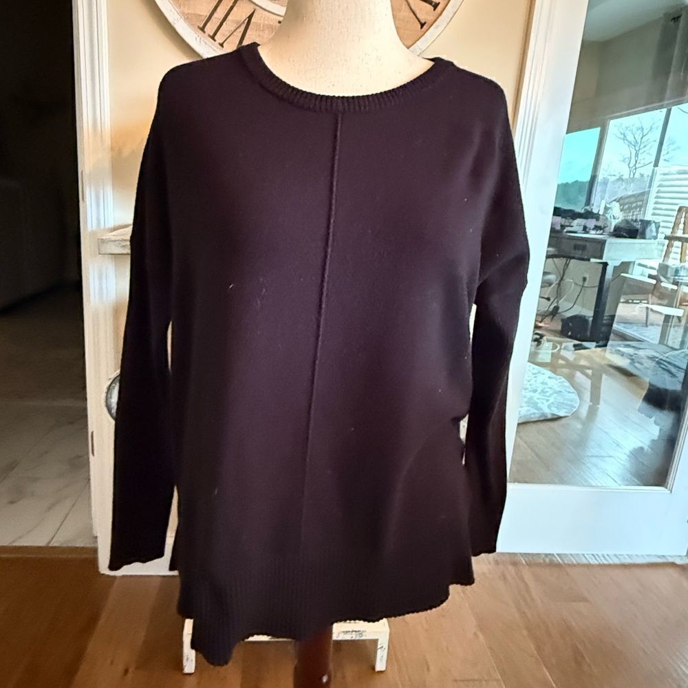 Lilly Pulitzer Black Viscose Sweater Size XLG